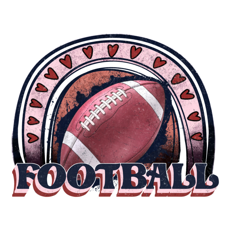 Football Rainbow Ladies Tee by JahusDesignShop | Teevron