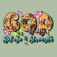 God Is My Refuge And Strength Urban Heavy Tee | Teevron