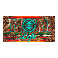 Mom Life License Plate Premium Tee | Teevron