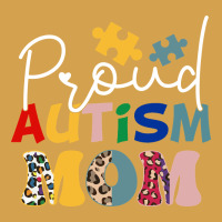 Proud Autism Mom Leopard Pattern Design Autism Awa Urban Hoodie | Teevron