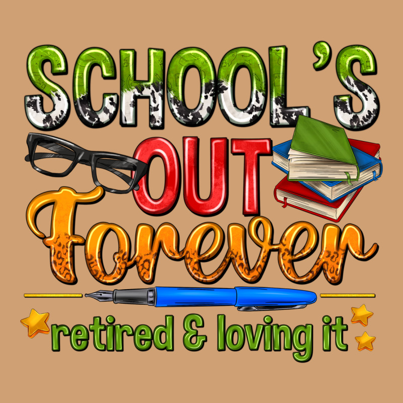 Schools Out Forever Vintage Tee by NancyCooperArtShop | Teevron