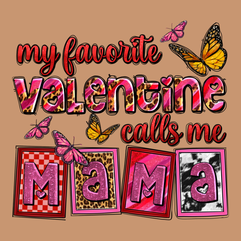My Favorite Valentine Calls Me Mama Heavyweight Hoodie by OliviaCreatesArt | Teevron