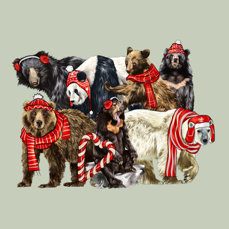 Christmas Bear Family Long Sleeve Tee by LillyAllenDesigns | Teevron