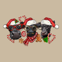 Christmas Black Angus Cows Long Sleeve Tee | Teevron