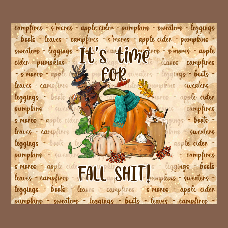 It's Time For Fall Shit Zipper Hoodie by TumblerDesignByShophia | Teevron