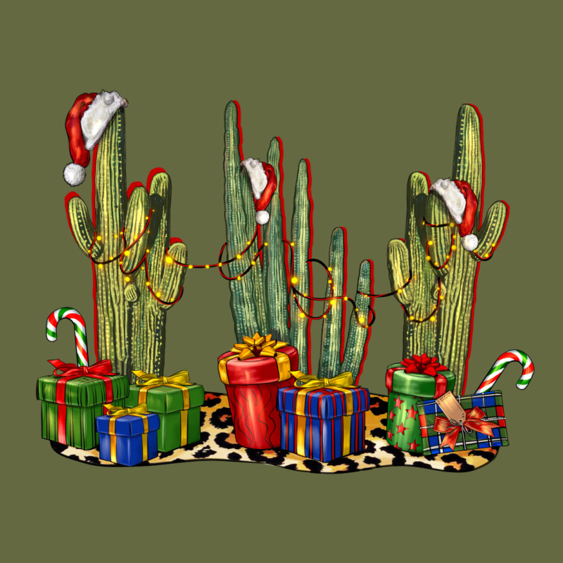 Christmas Cactus Long Sleeve Tee by LillyAllenDesigns | Teevron