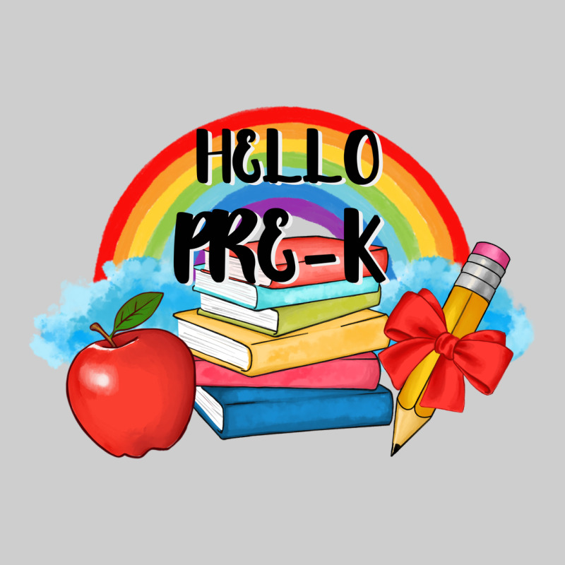 Back To School Hello Pre K Premium Tee by AdoDesignShop | Teevron