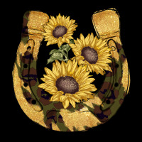 Horseshoe Sunflower Camouflage Premium Tee | Teevron