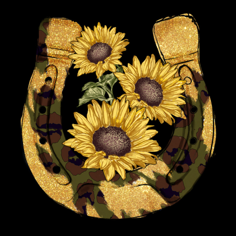 Horseshoe Sunflower Camouflage Premium Tee by AdoDesignShop | Teevron