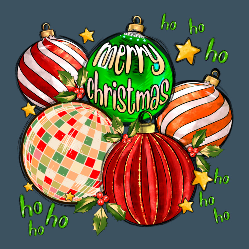 Merry Christmas Tree Ball Urban Heavy Tee by MaliasSmallBusiness | Teevron