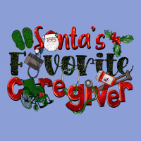 Santa's Favorite Caregiver Christmas Long Sleeve Tee | Teevron