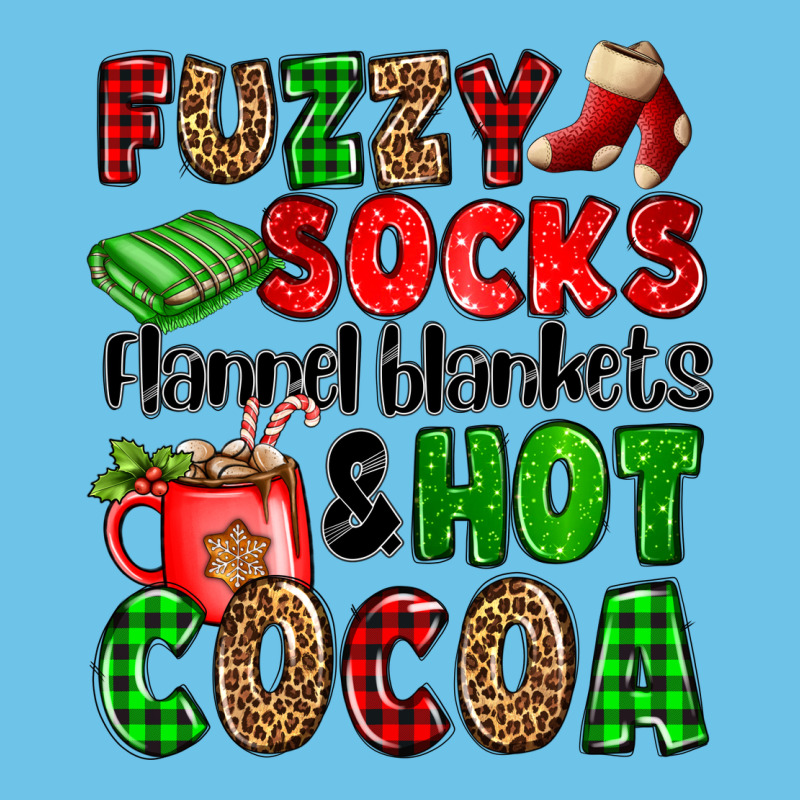 Fuzzy Socks Flannel Blankets And Hot Cocoa Premium Sweatshirt by OliviaCreatesArt | Teevron