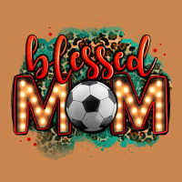 Blessed Soccer Mom Lightbulb Letters Heavyweight Hoodie | Teevron