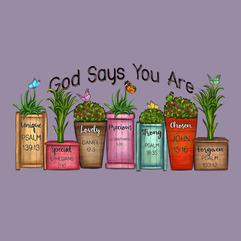 God Says You Are Unique Classic Tee by MaliasSmallBusiness | Teevron