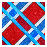 Glitter 4th Of July Seamless Pattern | Teevron