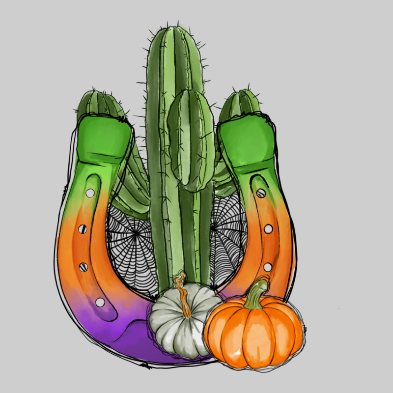 Horseshoe Halloween Cactus Premium Tee by AdoDesignShop | Teevron
