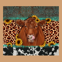 Red Angus Leopard Vintage Tee | Teevron