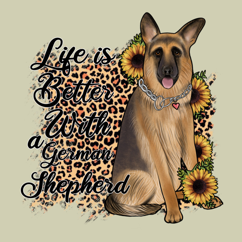 Life Is Better With A German Shepherd Heavy Core Tee by JahusDesignShop | Teevron