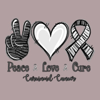 Peace Love Cure Carcinoid Cancer Vintage Hoodie | Teevron