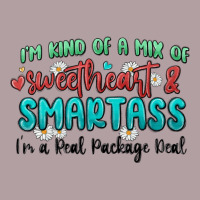 Im  Kind Of A Mix Of Sweetheart And Smartass Vintage Hoodie | Teevron