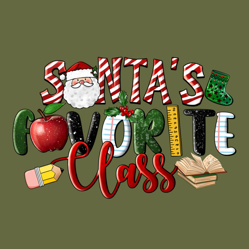 Santa's Favorite Class Christmas Long Sleeve Tee by LillyAllenDesigns | Teevron