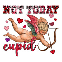 Not Today Cupid Heavyweight Hoodie | Teevron