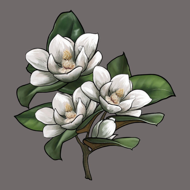 Magnolia Flower Illustration Urban Hoodie by LillyAllenDesigns | Teevron