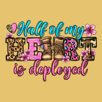 Half Of My Haert Is Deployed Olivia Premium Sweatshirt | Teevron