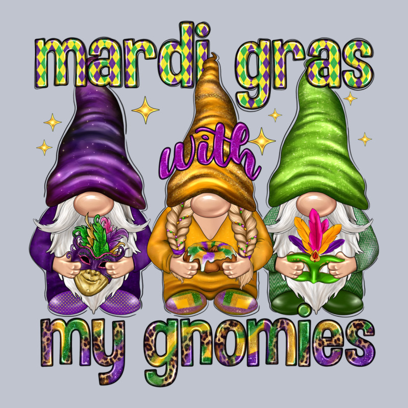 Mardi Gras With My Gnomies Premium Hoodie by HowdyJamesFarm | Teevron