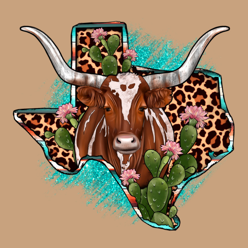 Texas Longhorn Texas Map Vintage Tee by JahusDesignShop | Teevron
