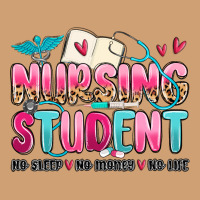 Nursing Student No Sleep No Money No Life Vintage Tee | Teevron