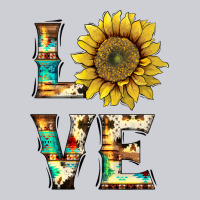 Western Love With Sunflower Heavyweight Sweatshirt | Teevron