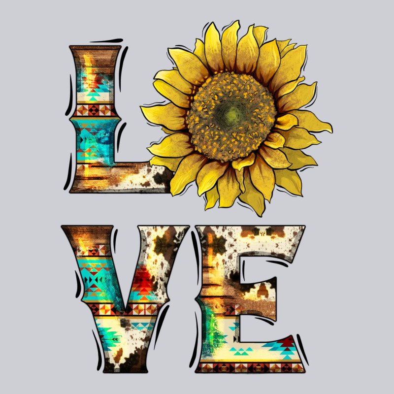 Western Love With Sunflower Heavyweight Sweatshirt by Artiststas | Teevron