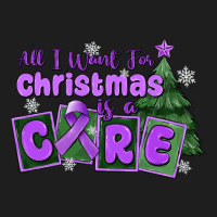 All I Want For Christmas Is A Cure Pancreatic Canc Classic Tee | Teevron