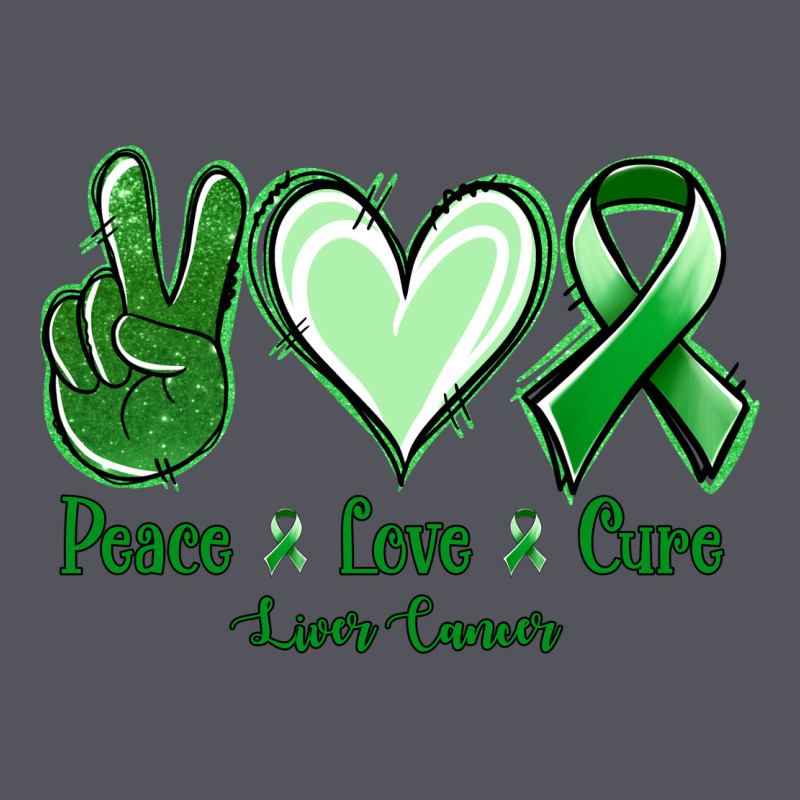 Peace Love Cure Liver Cancer Vintage Hoodie by Jasminsmagicworld | Teevron