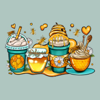 Honey Bee Coffee Cups Premium Sweatshirt | Teevron