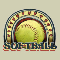Softball Rainbow Heavy Core Tee | Teevron