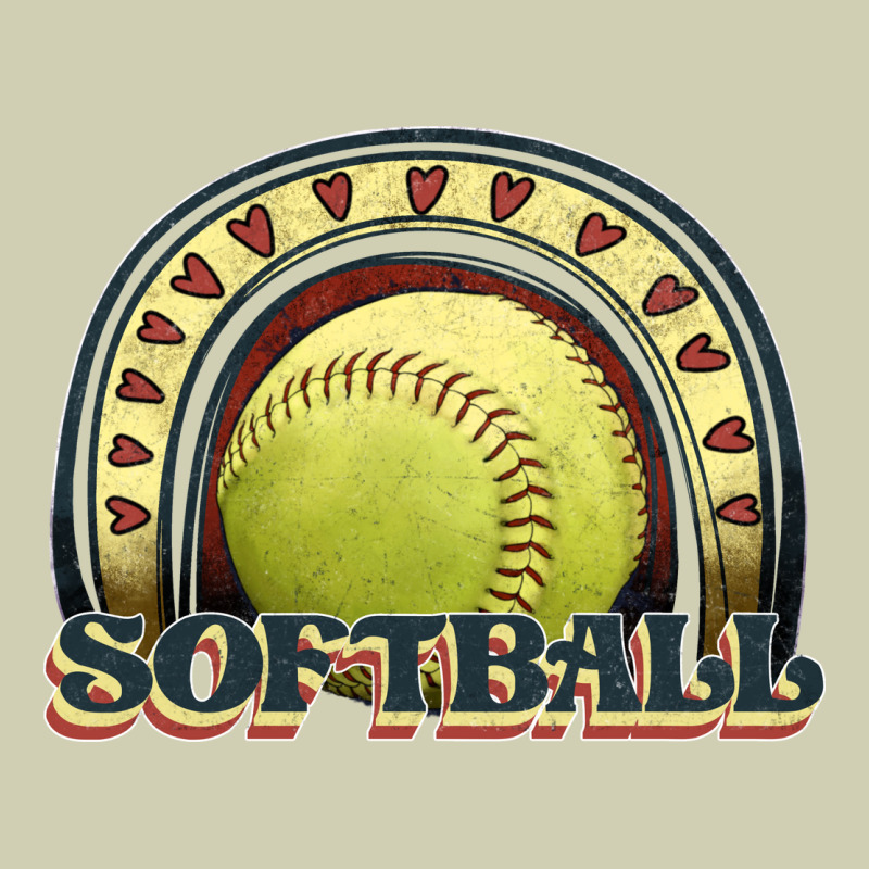 Softball Rainbow Heavy Core Tee by JahusDesignShop | Teevron