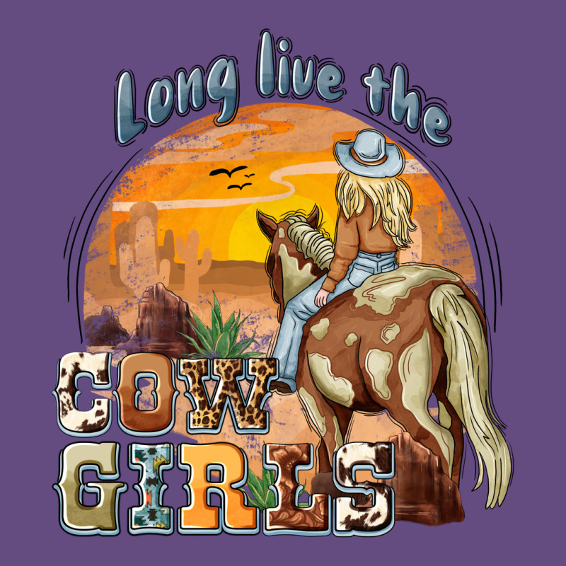 Long Live The Cowgirls Vintage Hoodie by NancyCooperArtShop | Teevron