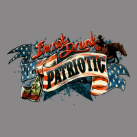 Patriotic Drunk America Vintage Tee | Teevron