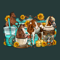 Horses Coffee Cups Premium Sweatshirt | Teevron