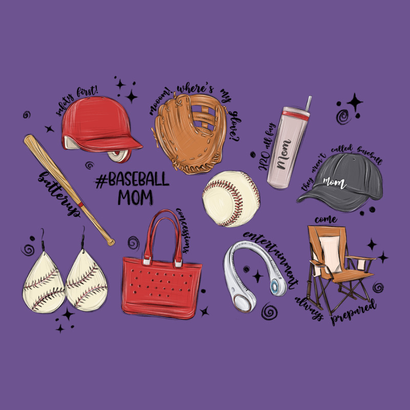 Baseball Mom Vintage Tee by MaliasSmallBusiness | Teevron