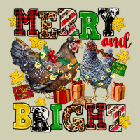 Chicken Merry And Bright Heavy Core Tee | Teevron