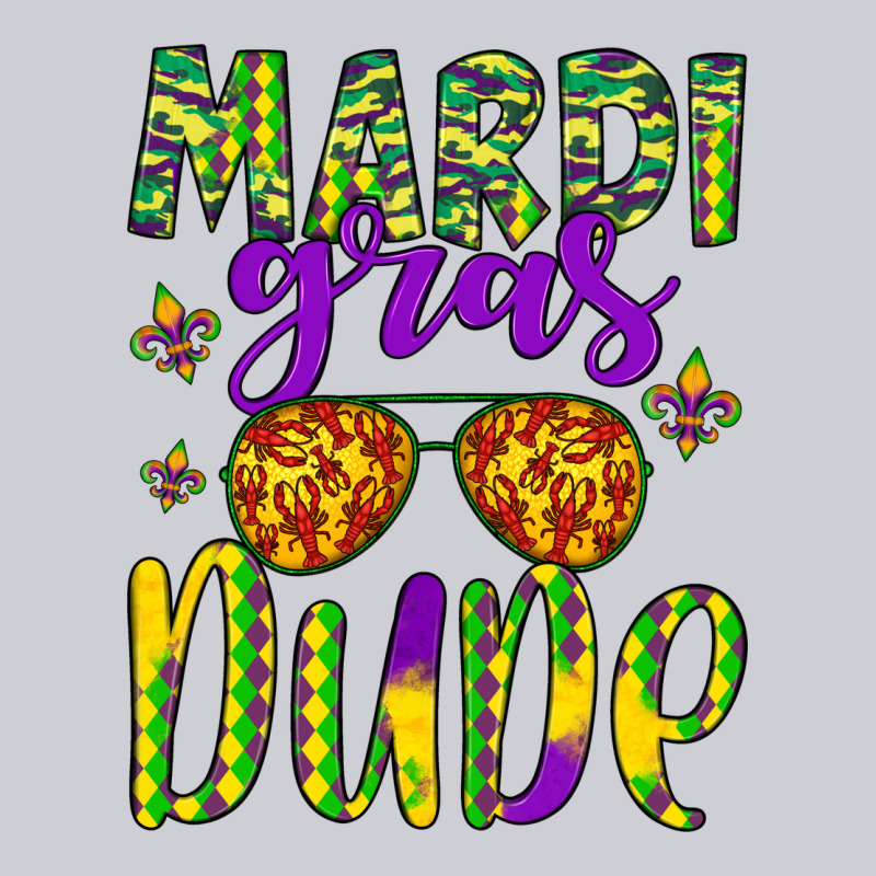 Mardi Gras Dude Heavyweight Sweatshirt by Artiststas | Teevron