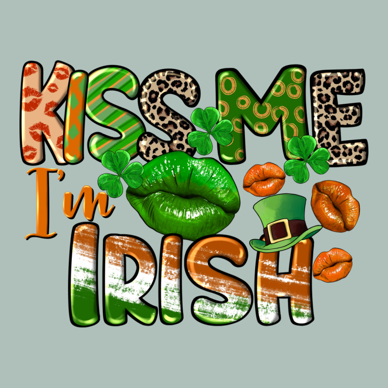 Kiss Me I Am Irish St. Patrick's Day Heavyweight Hoodie by CowGirlArtShop | Teevron