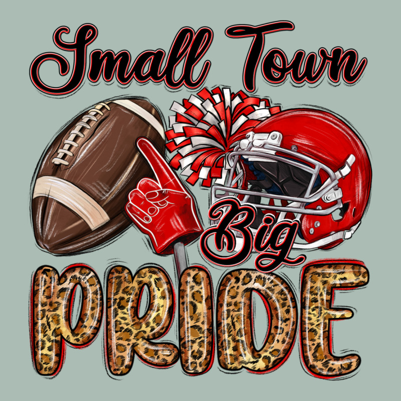 Small Town Big Pride Red Classic Tee by MaliasSmallBusiness | Teevron