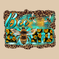 Bee Kind With Sunflower And Leopard Background Heavyweight Sweatshirt | Teevron