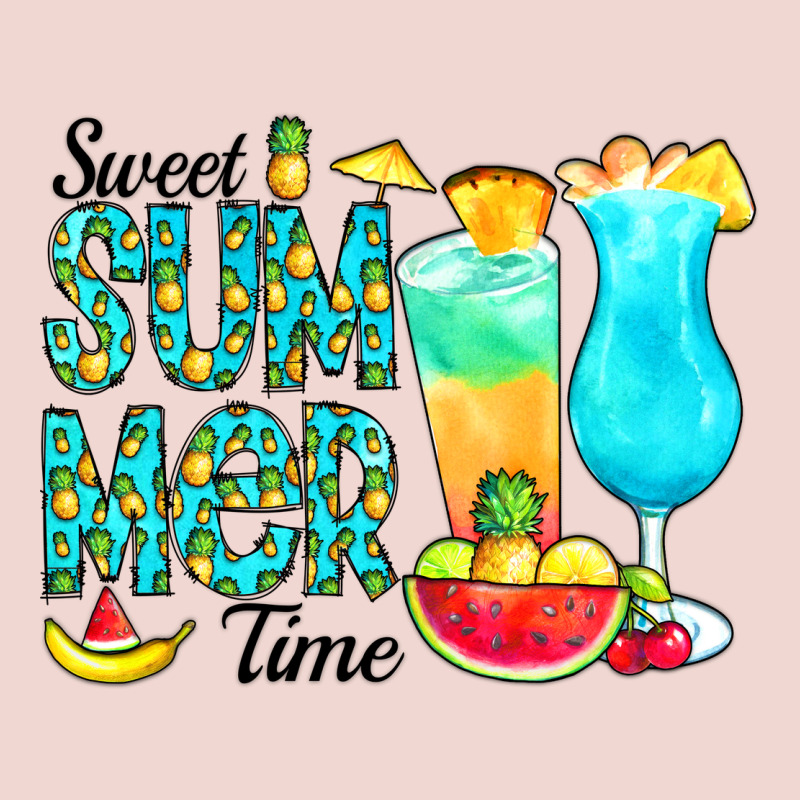 Sweet Summer Time Pineapple Premium Sweatshirt by CowCowDesign | Teevron