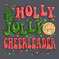 Holly Jolly Cheerleader Vintage Hoodie | Teevron