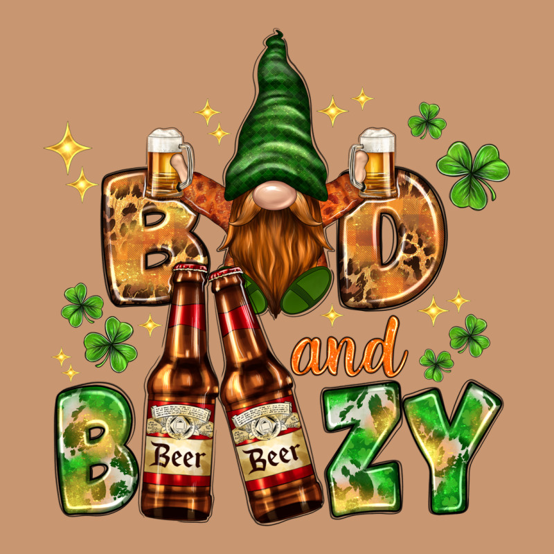 St. Patrick's Bad And Boozy With Gnome Heavyweight Hoodie by HowdyJamesFarm | Teevron
